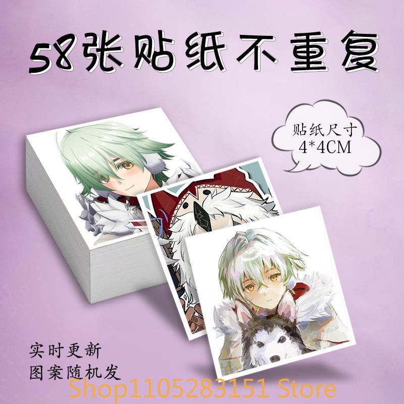 Laptop Accessories Cute - 原神（Genshin Impact）アリョーシャコスプレアニメステッカー かわいい漫画デコレーション スーツケース ノートパソコン 携帯電話