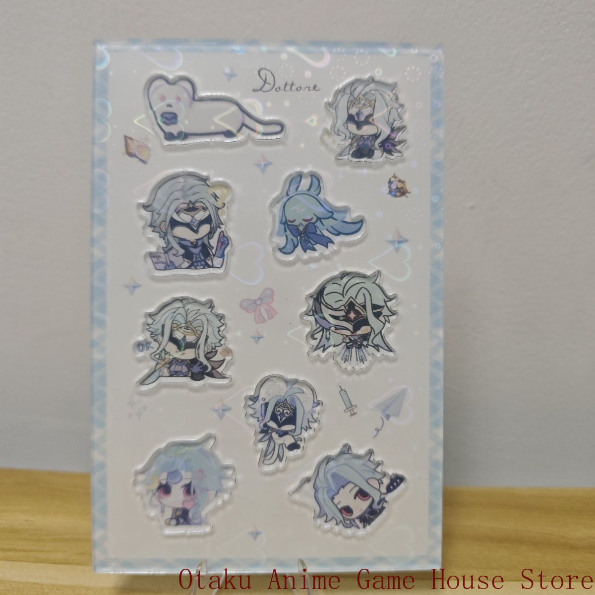 Laptop Accessories For Gift - 原神 パンタローネ・イル・ドットーレ アクリルステッカー iPad ノートパソコン DIY素材