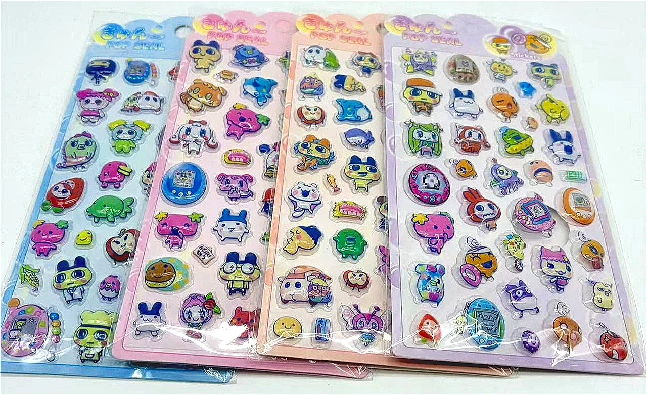 Laptop Accessories Cute - 新しい3D立体ホロステッカー - かわいいアニメキャラクターのデカール。防水仕様で、子供のノートパソコンの装飾や、アニメファンへのプレゼントに最適。