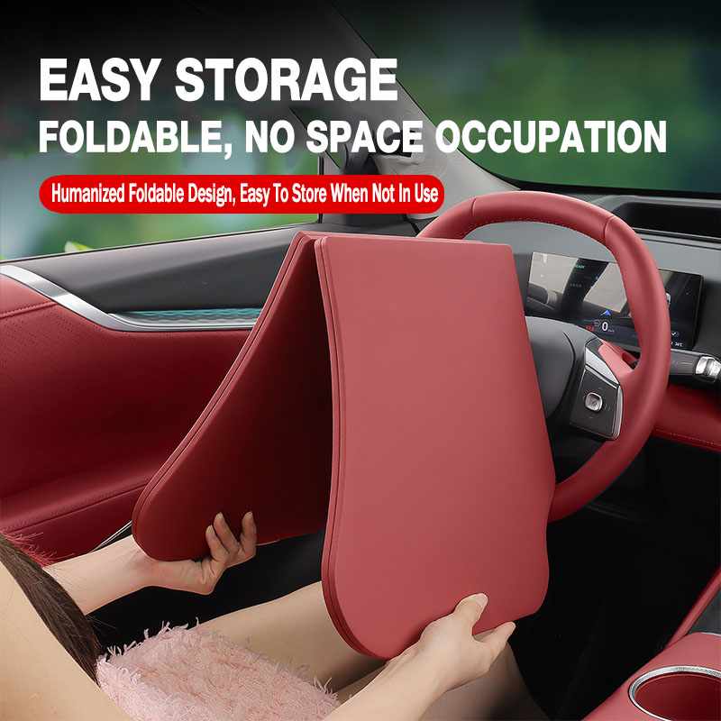 Laptop Accessories Toy - テスラ モデルY用折りたたみ式カーステアリングホイールトレイテーブル、多用途ラップトップ＆ダイニングトレイ、車内アクセサリー