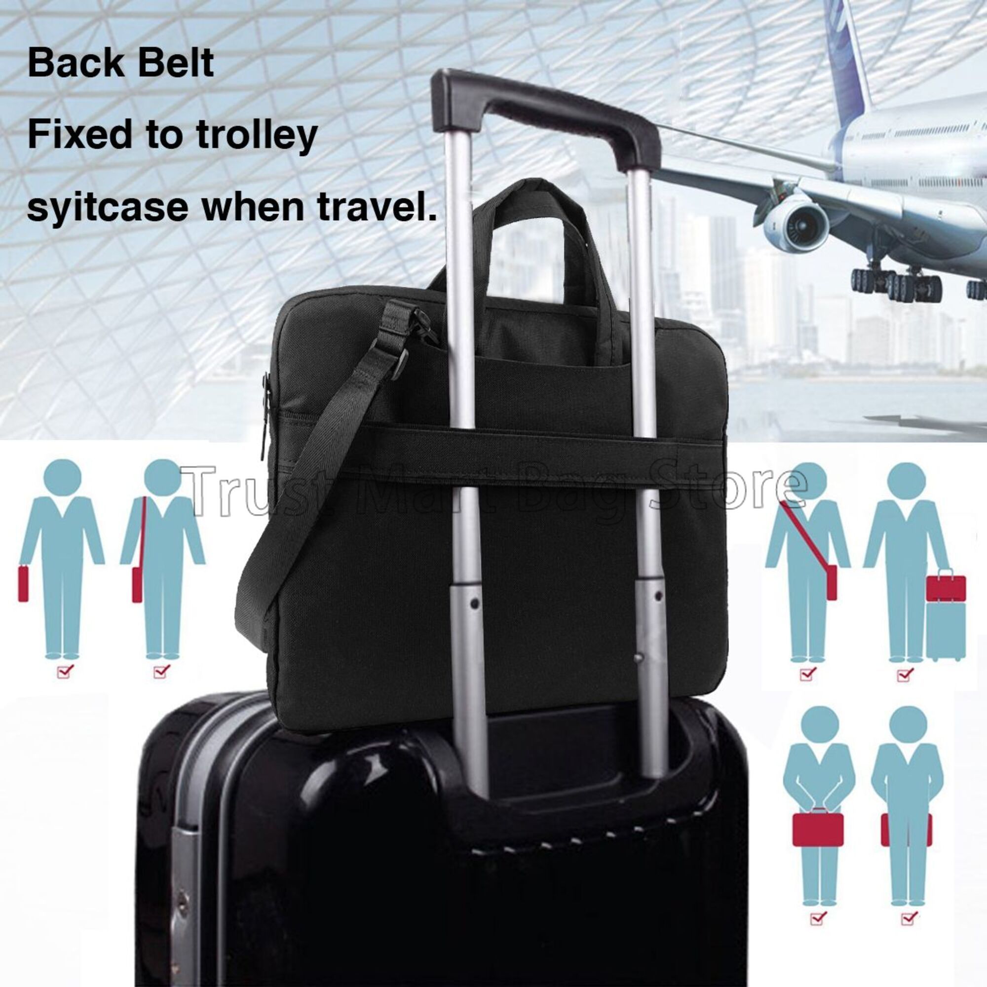 Dachshundプリントラップトップキャリングバッグ、かわ - Laptop Accessories Travel Case のレビューと価格