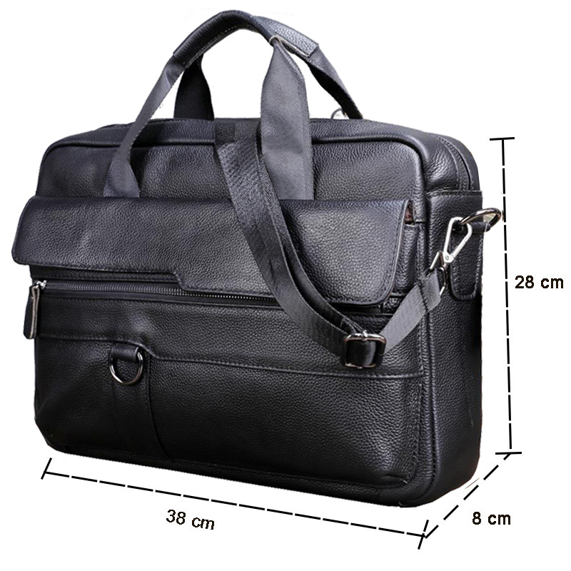 男性用の本革トラベルバッグ,大容量の本革メッセンジャーバッグ - Laptop Accessories Travel Case のレビューと価格