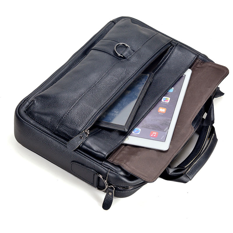 男性用の本革トラベルバッグ,大容量の本革メッセンジャーバッグ - Laptop Accessories Travel Case のレビューと価格