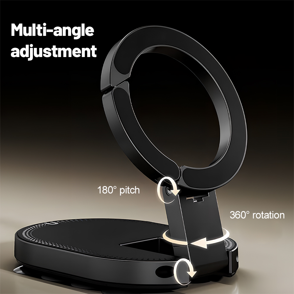 360 °   回転式3-in-1吸盤式マグネット携帯ホルダ - Laptop Accessories Travel Case のレビューと価格