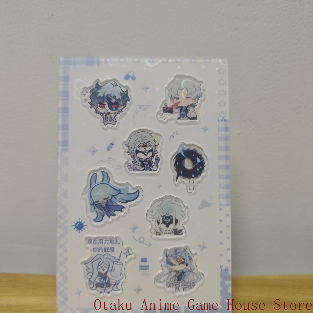 原神 パンタローネ・イル・ドットーレ アクリルステッカー i - Laptop Accessories For Gift のレビューと価格