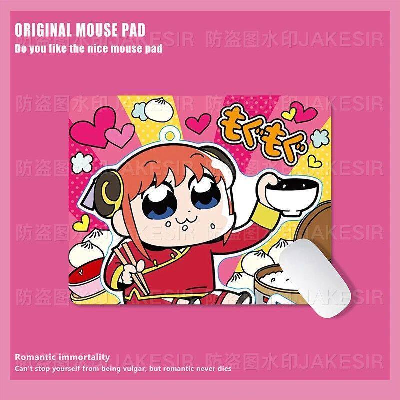 かわいい銀魂柄大型マウスパッド、滑り止めデスクマット、オフィ - Laptop Accessories Toy のレビューと価格