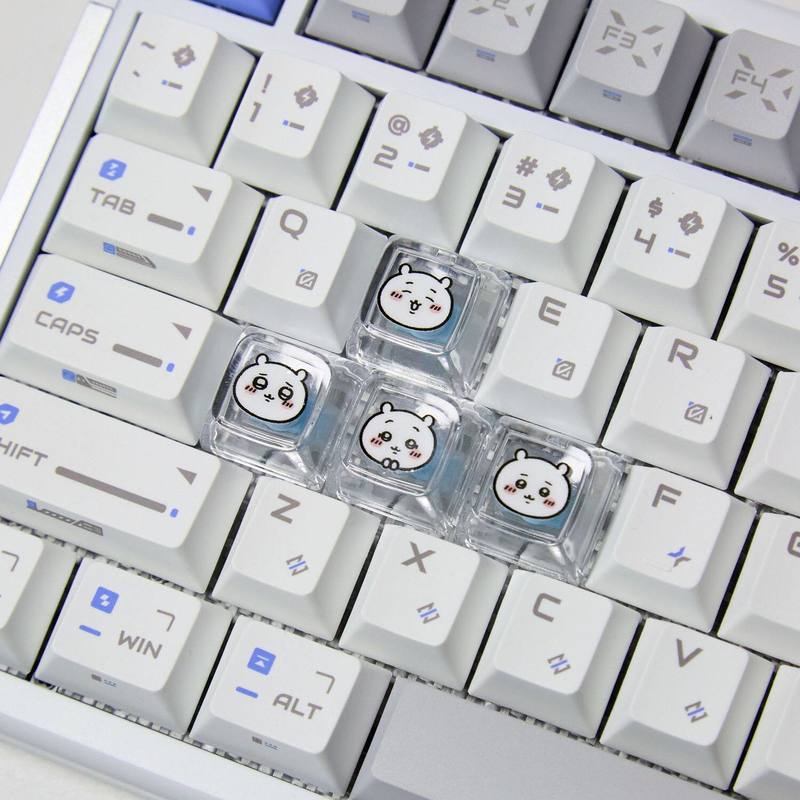 Chiikawa 4 個手作り透明 PC バックライト付きパ - Laptop Accessories Cute のレビューと価格