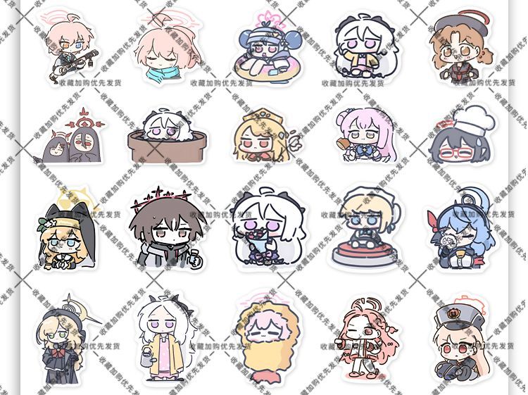 80 個アニメブルーアーカイブソラサキヒナステッカーラップト - Laptop Accessories Cute のレビューと価格