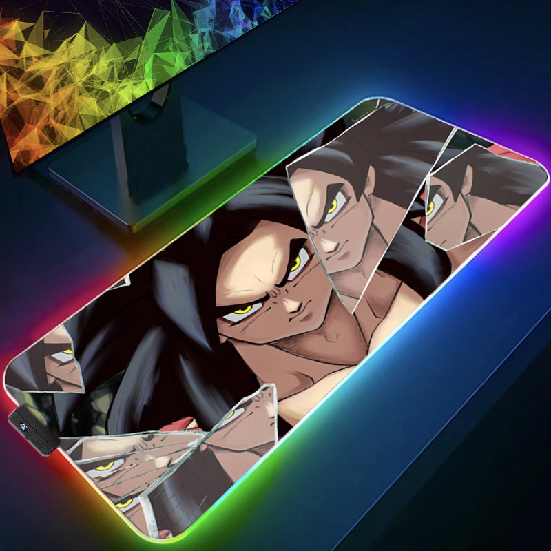 LED マウスパッドドラゴンボールコンピュータラップトップア - Laptop Accessories Toy のレビューと価格