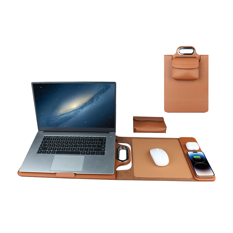 ワイヤレス充電対応ノートパソコンバッグ、携帯電話・イヤホン・ - Laptop Accessories Travel Case のレビューと価格
