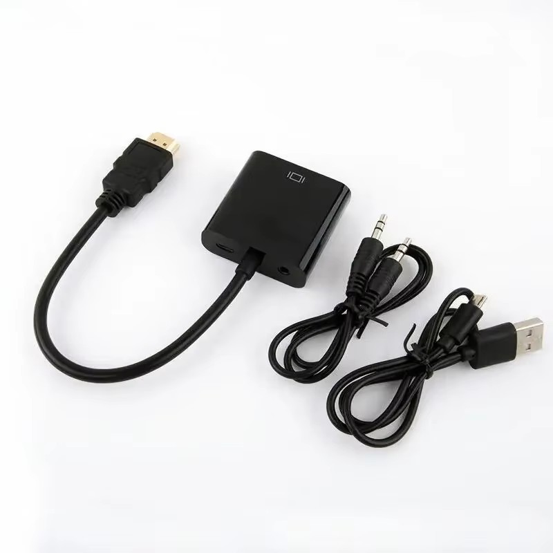 1-4セット HD 1080P HDMI - VGAケーブル - Hdmi Vga Adapter のレビューと価格