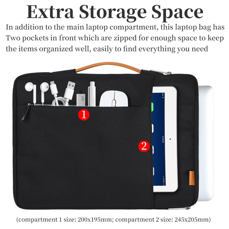 ノートパソコンスリーブ ノートブックハンドバッグ スリムキャ - Laptop Accessories Travel Case のレビューと価格