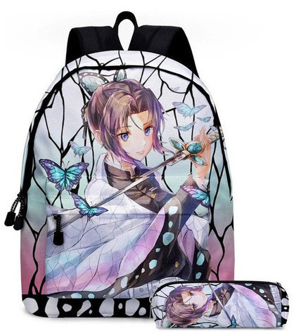 アニメデーモンスレイヤーバックパック鉛筆ケース 2 個セット - Laptop Accessories Girls のレビューと価格