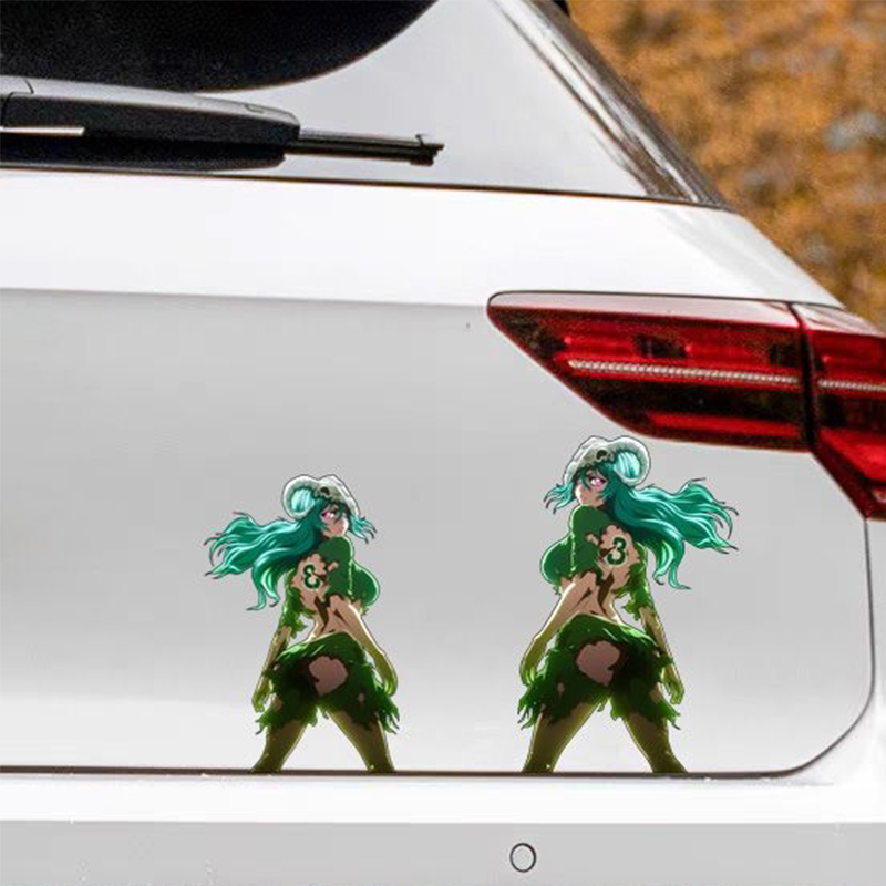 車用ステッカー ブリーチ キュートなネリエル アニメガール  - Laptop Accessories Girls のレビューと価格