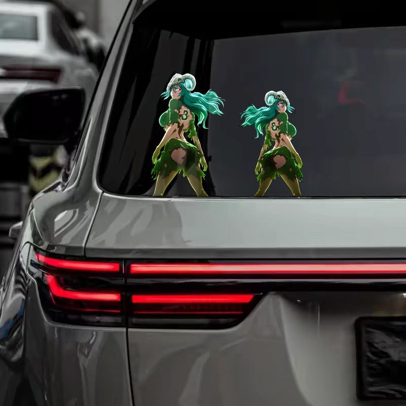 車用ステッカー ブリーチ キュートなネリエル アニメガール  - Laptop Accessories Girls のレビューと価格