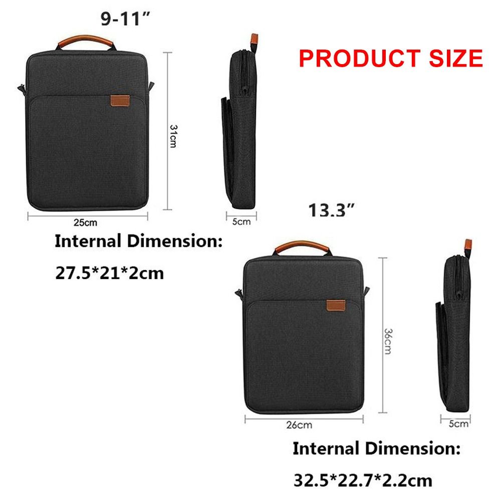 9/11/13.3 インチタブレットスリーブケース隠しハンド - Laptop Accessories Travel Case のレビューと価格