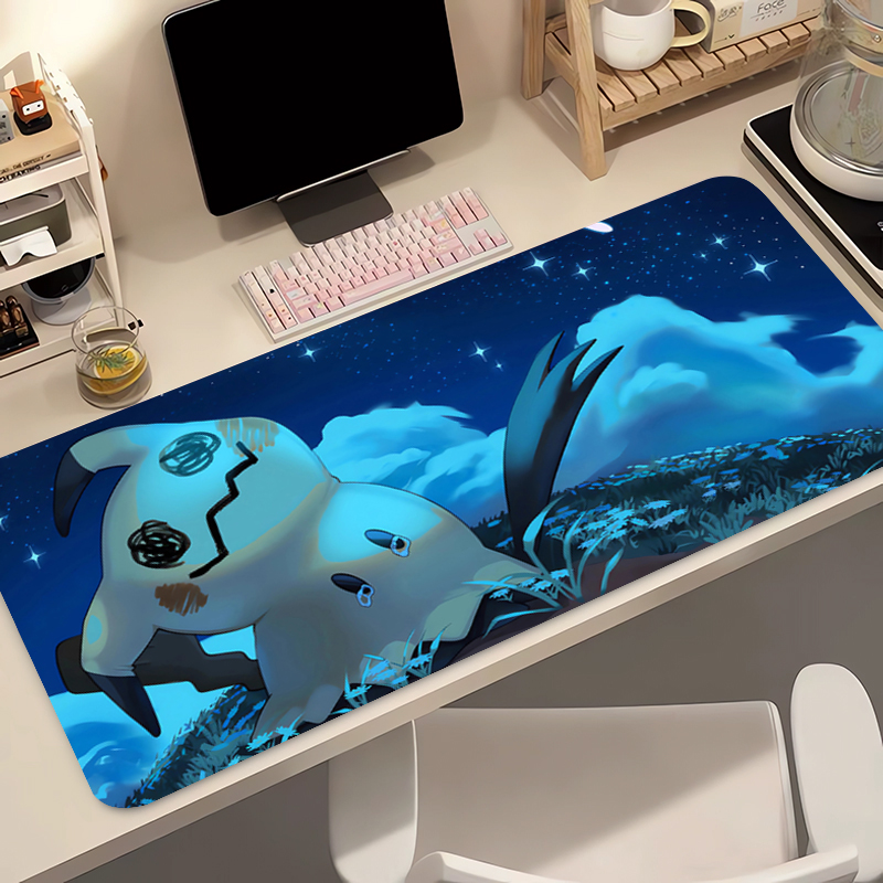 アニメマウスパッドポケモンミミッキュ 90 × 40 センチ - Keyboard Laptop Accessories のレビューと価格